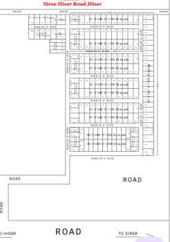 Residential Plot for Sale in Sirsa Road, Hisar (200 Sq. Yards)