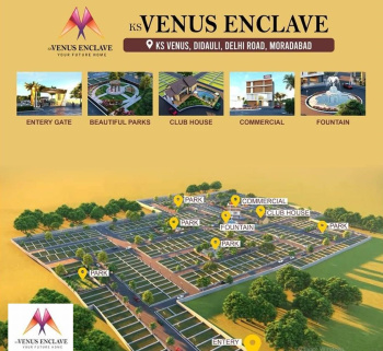 200 Sq. Yards Residential Plot for Sale in Delhi Road, Moradabad