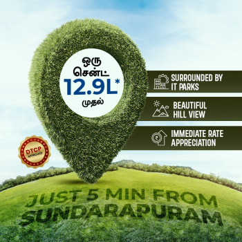 Residential Plot for Sale in Sundarapuram, Coimbatore (296 Sq.ft.)