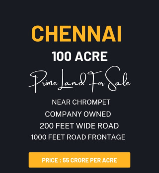 Agricultural/Farm Land for Sale in Chrompet, Chennai (100 Acre)