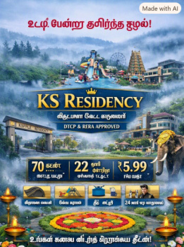 Residential Plot for Sale in Karamadai, Coimbatore (1271 Sq.ft.)