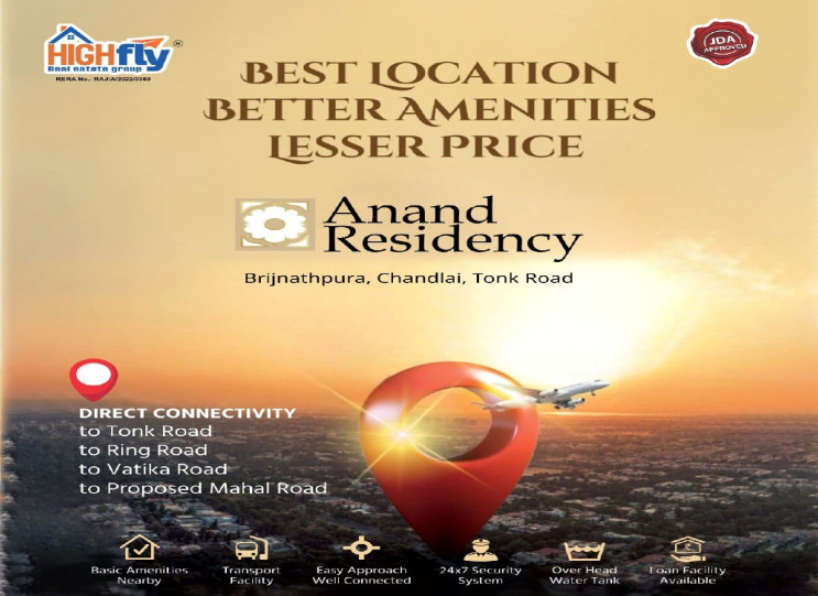 100 Sq. Yards Residential Plot For Sale In Mansarovar, Jaipur