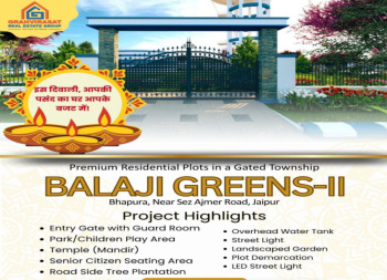 Property for sale in Diggi Road, Jaipur
