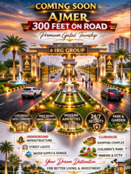 Residential Plot for Sale in Ajmer Road, Jaipur (1000 Sq.ft.)