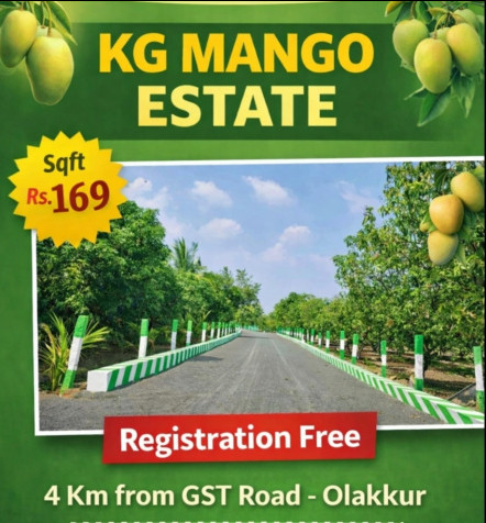 Agricultural/Farm Land For Sale In Acharapakkam, Chengalpattu (9600 Sq.ft.)