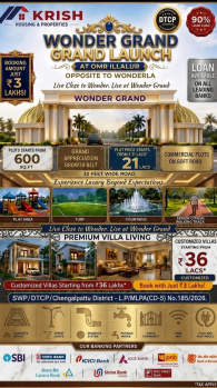 Residential Plot for Sale in Omr, Chennai (800 Sq.ft.)