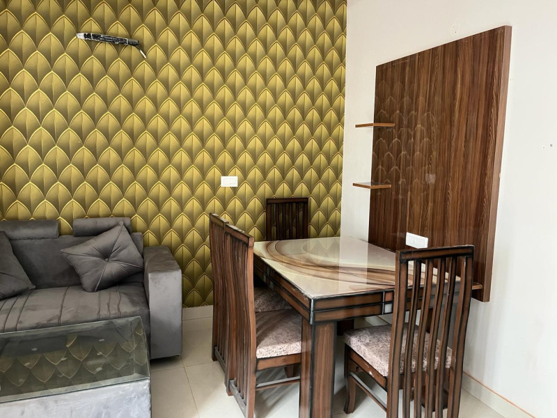 Fully Furnished, Free Hold 2BHK Flat, 2 Beds With Mattress, Sofa, Dinning Table, 32' Smart LED TV, Fridge, Gas Stove 4 Burner, RO, Chimney, F-Ceiling