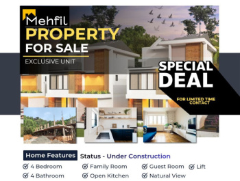 4BHK Ultra Luxury RowVilla for Sale, Under Construction