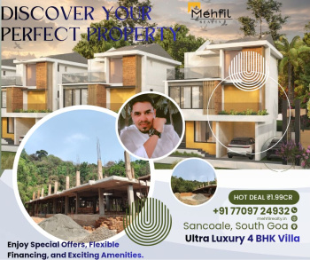 Independent Ultra 4BHK Villa | Under Construction