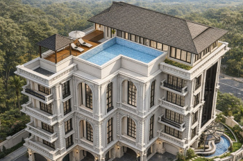 SELLING THE CROWN JEWEL OF DABOLIM | A 4BHK PENTHOUSE WITH A ROOFTOP SWIMMING POOL FACING THE OCEAN