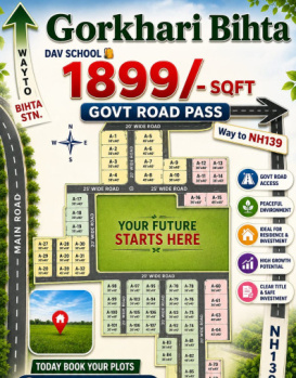 Residential Plot for Sale in Naubatpur, Patna (1200 Sq.ft.)