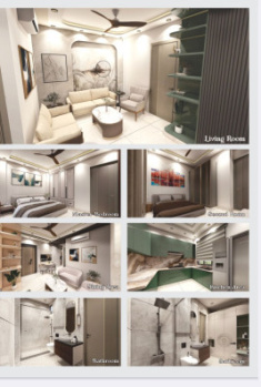 Flats & Apartments for Sale in Sector 1, Greater Noida (950 Sq.ft.)