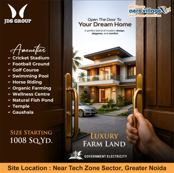 Farm House for Sale in Techzone, Greater Noida (1008 Sq. Yards)