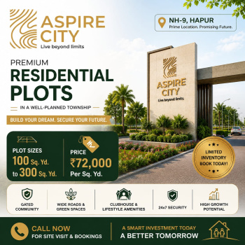 Residential Plot for Sale in Nizampur, Hapur (100 Sq. Yards)