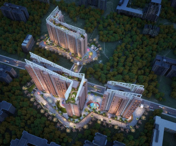 2 BHK Flats & Apartments for Sale in Kharghar, Navi Mumbai (970 Sq.ft.)