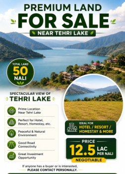 Commercial Lands /Inst. Land for Sale in Tehri, Tehri Garhwal (325000 Sq.ft.)