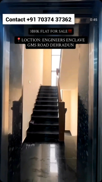 Flats & Apartments for Sale in Gms Road, Dehradun (1400 Sq.ft.)
