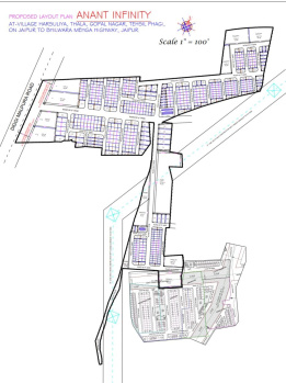 Residential Plot for Sale in Diggi Road, Jaipur (122.22 Sq. Yards)