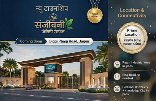 111 Sq. Yards Residential Plot for Sale in Diggi Road, Jaipur