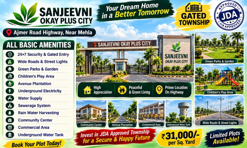 230 Sq. Yards Residential Plot for Sale in Ajmer Road, Jaipur