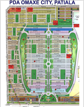 Plot for sale in PDA Omaxe City Sirhind Road Patiala Punjab✅