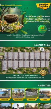 Residential Plot for Sale in Dholera, Ahmedabad (125 Sq. Yards)