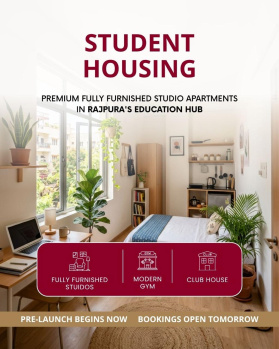 Studio Apartments for Sale in Chandigarh Road, Rajpura (580 Sq.ft.)