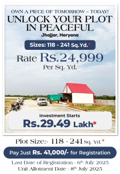 Residential Plot for Sale in Sector 1, Jhajjar (121 Sq. Yards)