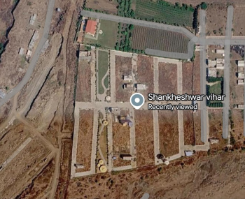 Hill view corner plot for sale