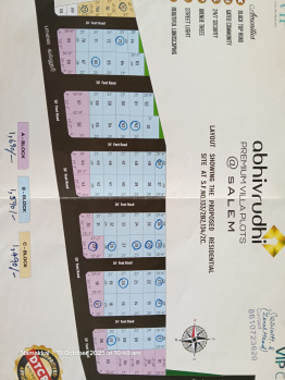 Residential Plot for Sale in Puduchatram, Namakkal (800 Sq.ft.)