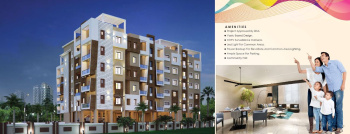 3 BHK Flats & Apartments for Sale in Sijua, Bhubaneswar (1161 Sq.ft.)