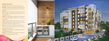 3 BHK Flats & Apartments for Sale in Sijua, Bhubaneswar (1054 Sq.ft.)