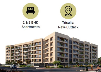 2 BHK Flats & Apartments for Sale in Trisulia, Cuttack (1095 Sq.ft.)