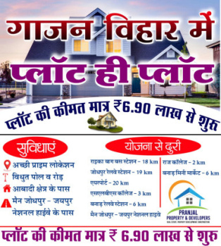 125 Sq.ft. Residential Plot For Sale In Banar, Jodhpur