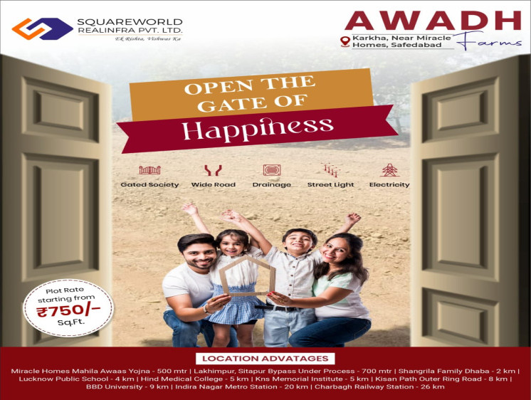Commercial Lands /Inst. Land for Sale in Safedabad, Lucknow