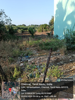 Residential Plot for Sale in Pallavaram, Chennai (1200 Sq.ft.)