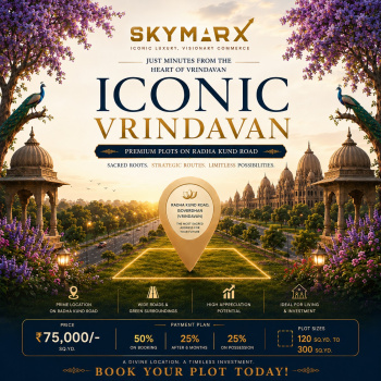 3 BHK Flats & Apartments for Sale in ISKCON Vrindavan, Vrindavan (100 Sq. Yards)