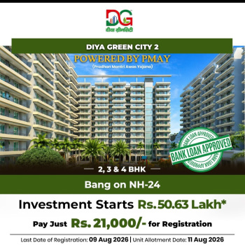 3 BHK Flats & Apartments for Sale in Pilkhuwa, Hapur (1660 Sq.ft.)