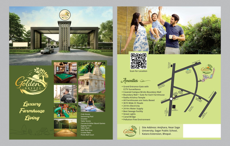 Residential Plot For Sale In Katara Hills, Bhopal (5000 Sq.ft.)