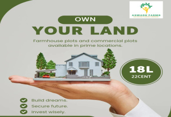 Farmhouse plots Commercial plots available in prime Location