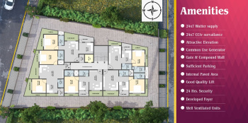1 BHK Flats & Apartments for Sale in Chala, Vapi (800 Sq.ft.)