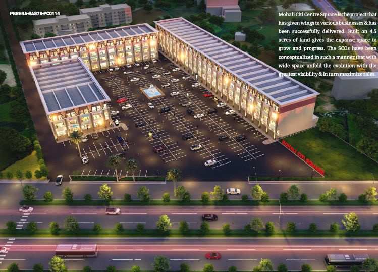 252 Sq.ft. Commercial Shops for Sale in Aerocity, Mohali