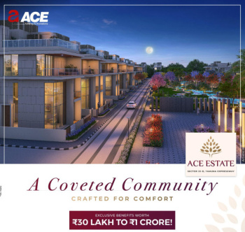 Residential plot in residential area