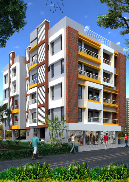 3 BHK Flats & Apartments For Sale In Joka, Kolkata (818 Sq.ft.)