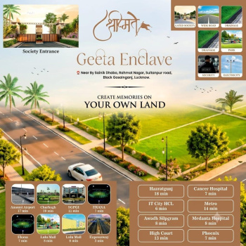 Residential Plot for Sale in Sultanpur Road, Lucknow (2000 Sq.ft.)