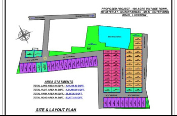 Residential Plot for Sale in Juggaur, Lucknow (1000 Sq.ft.)