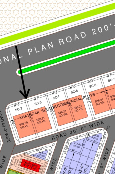 Jaipur city Ajmer road main 200 foot road commercial plot