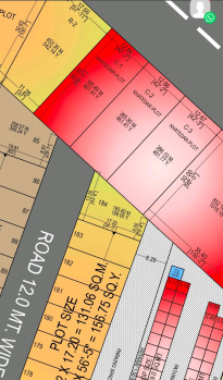 Knowledge city 200 foot sector road commercial plot