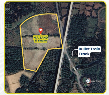 N.A. Land for sell near Bullet Train Station