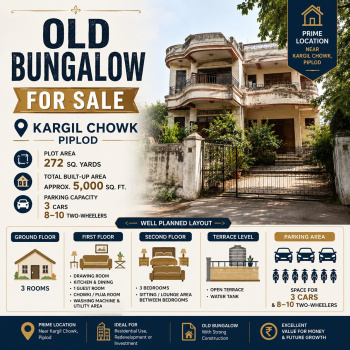 Property for Sale - Old Bungalow in Piplod